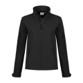 Dames Softshell Jas Santino SANTO Zwart